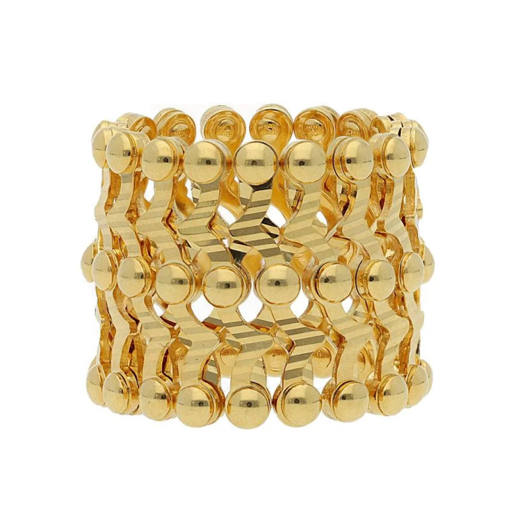 Ladies rings for rebels -Convertible 2-in-One Ring and Bangle in 18KT Gold - FKJRN2092