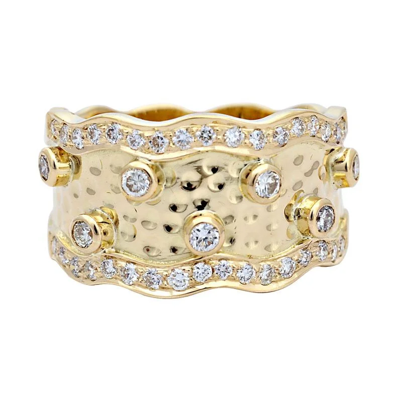 Ladies rings elegant bands -Ring-Diamond  (2063K)