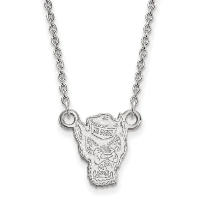 ladies-luxury-diamond-necklaces-10k White Gold North Carolina Small Pendant Necklace