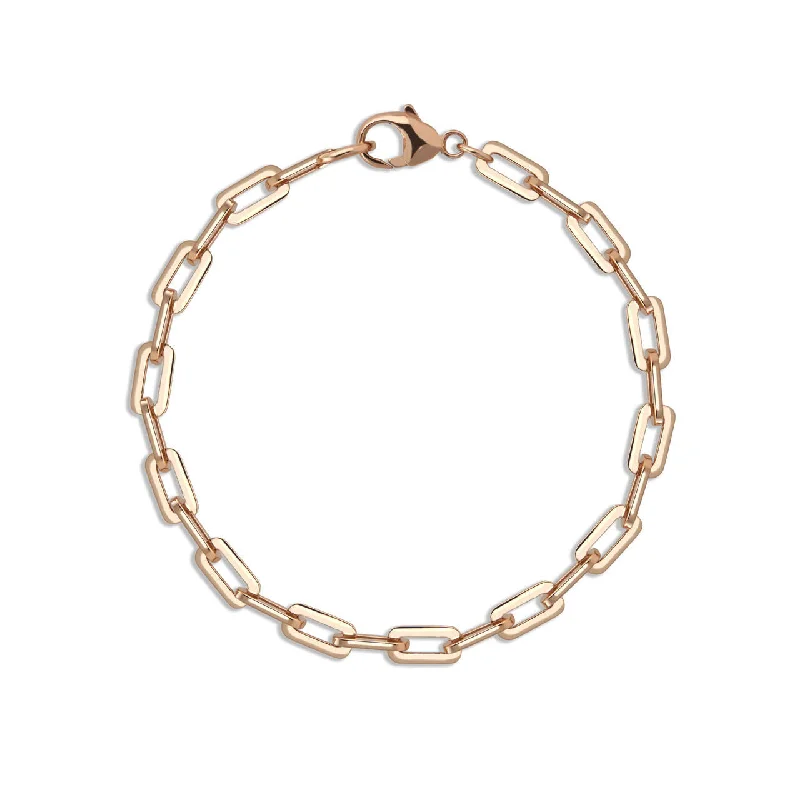 ladies-party-gold-bracelets-GODDESS CHAIN LINK BRACELET